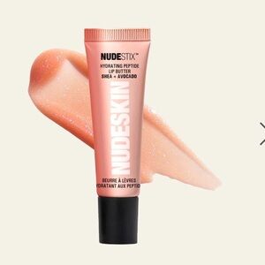 Nudestix Vanilla Sparkle Hydrating Peptide Lip Butter Soften + Lip Plumping